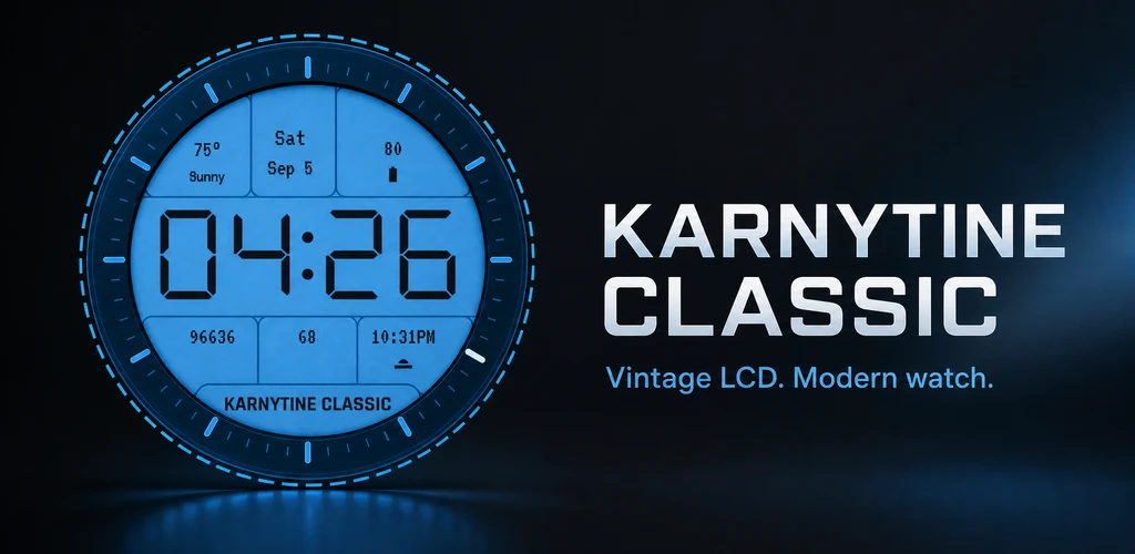 Karnytine Classic watch face preview