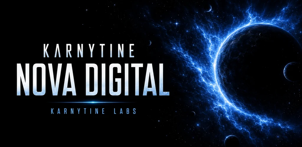 Karnytine Nova Digital watch face preview